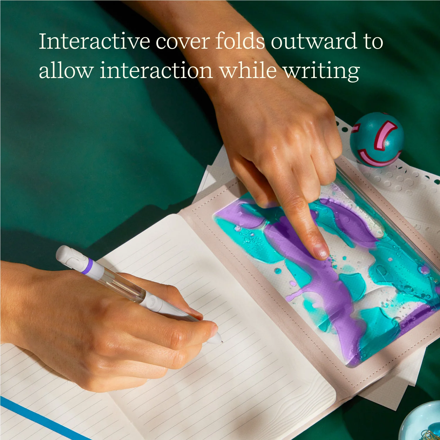 Shake It Up Sensory Journal Meadow (Purple/Blue) - Image 4