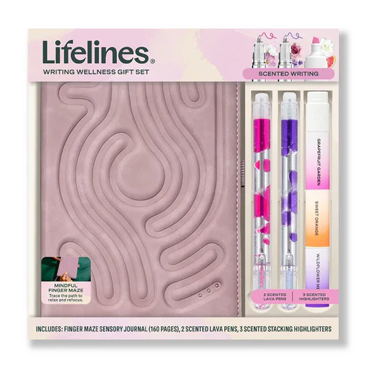 Finger Sensory Pink Journal Bundle Set