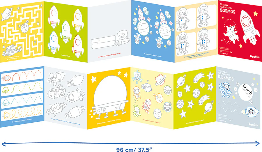 Looong Coloring Books - I Love Coloring Space - Image 3