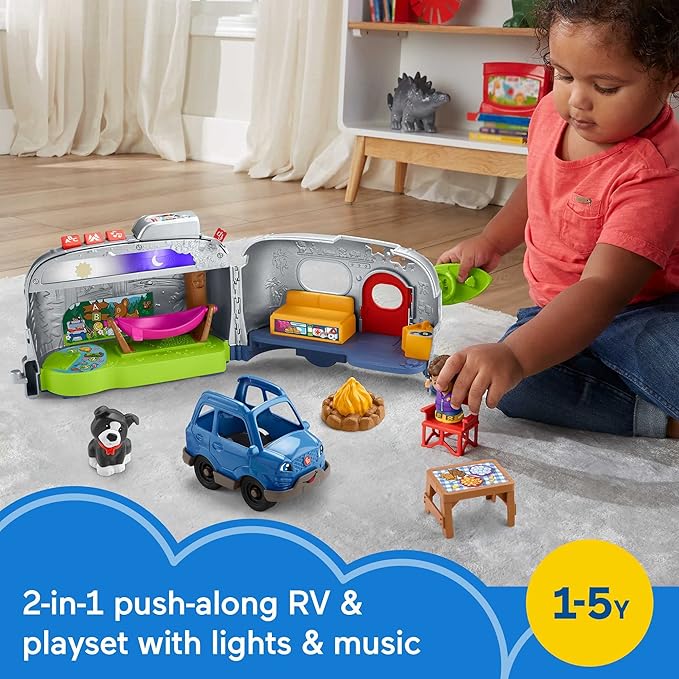 Little People® Light-Up Learning Camper - Image 3