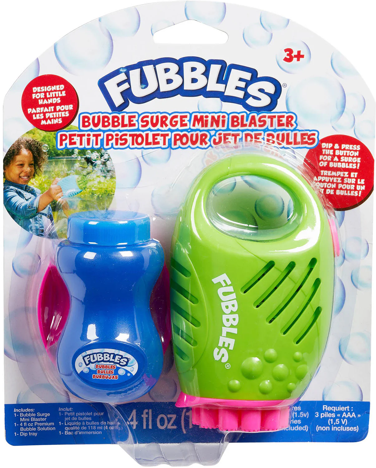 Fubbles Bubble Surge Mini Blaster (sold individually) - Image 3