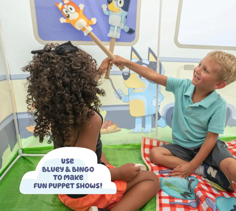 Bluey Camping Activity Fort - Image 5