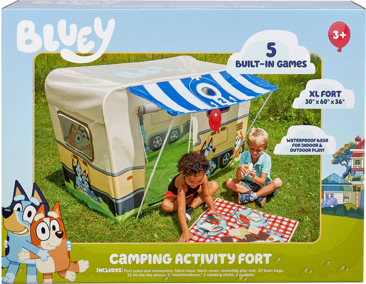 Bluey Camping Activity Fort - Image 9
