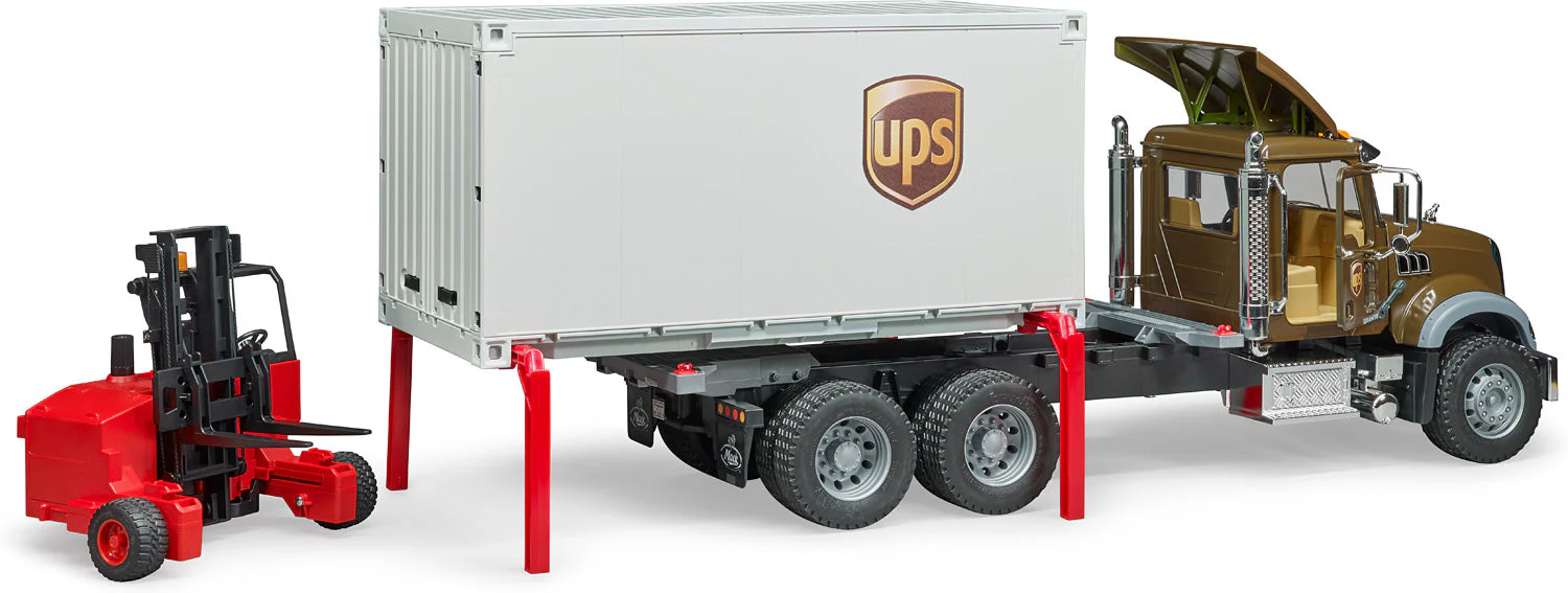 MACK Granite UPS Logistics Truck - Image 3
