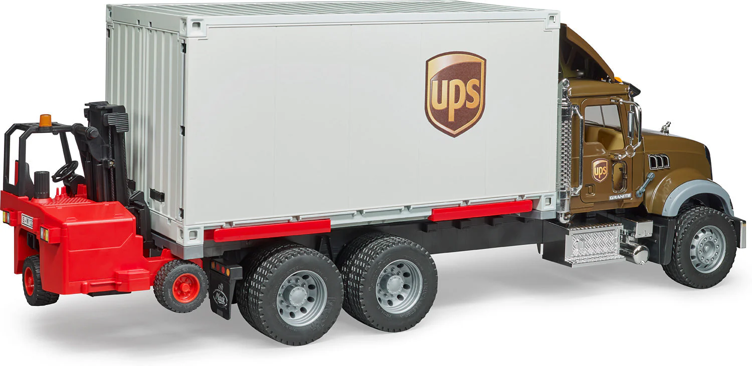 MACK Granite UPS Logistics Truck - Image 4