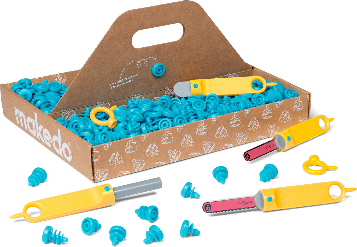 Makedo Discover Cardboard Construction Kit - Image 2
