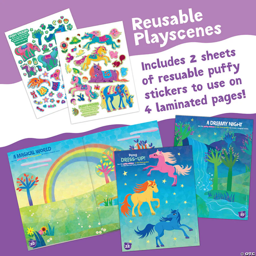 Magical Ponies Sticker Activity Book - Image 4