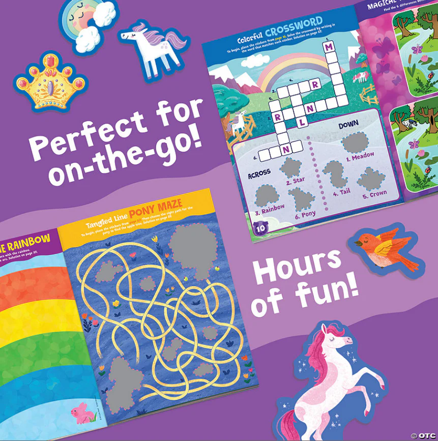 Magical Ponies Sticker Activity Book - Image 5