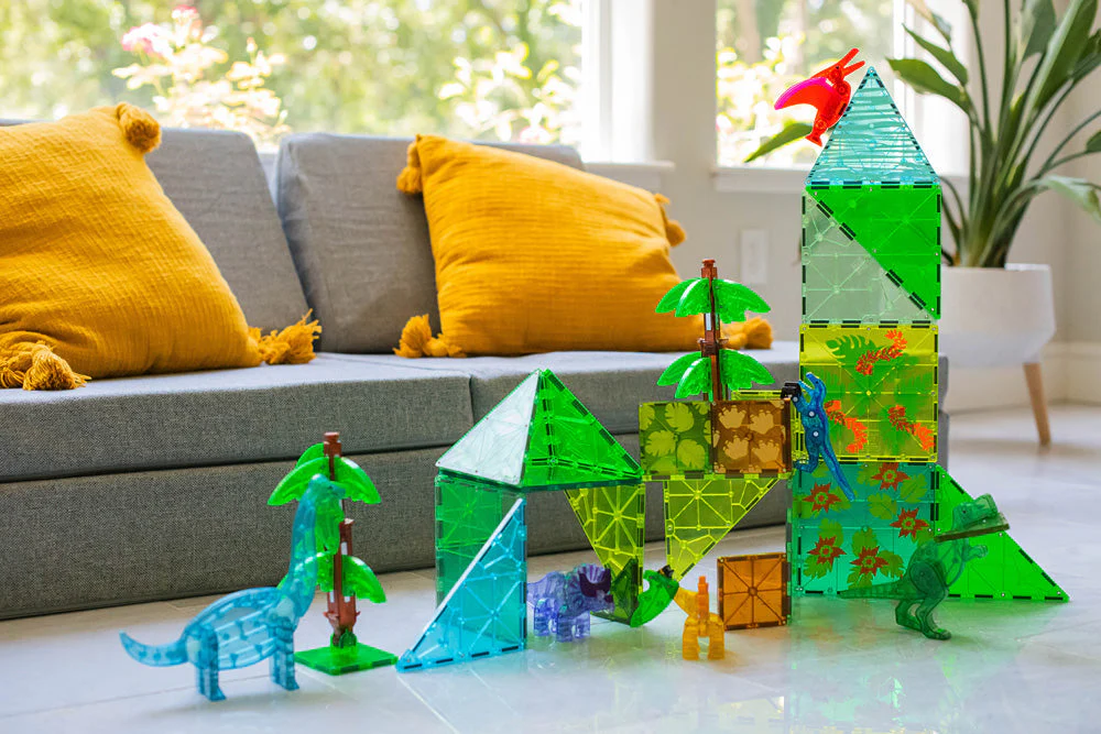 Magna-Tiles® Dino World XL 50 piece set - Image 3