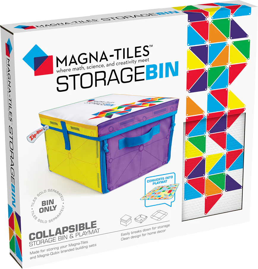 Magna-Tiles® Storage Bin & Playmat