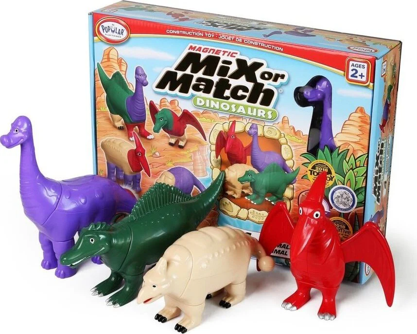 Magnetic Mix or Match Dinosaurs Set 2
