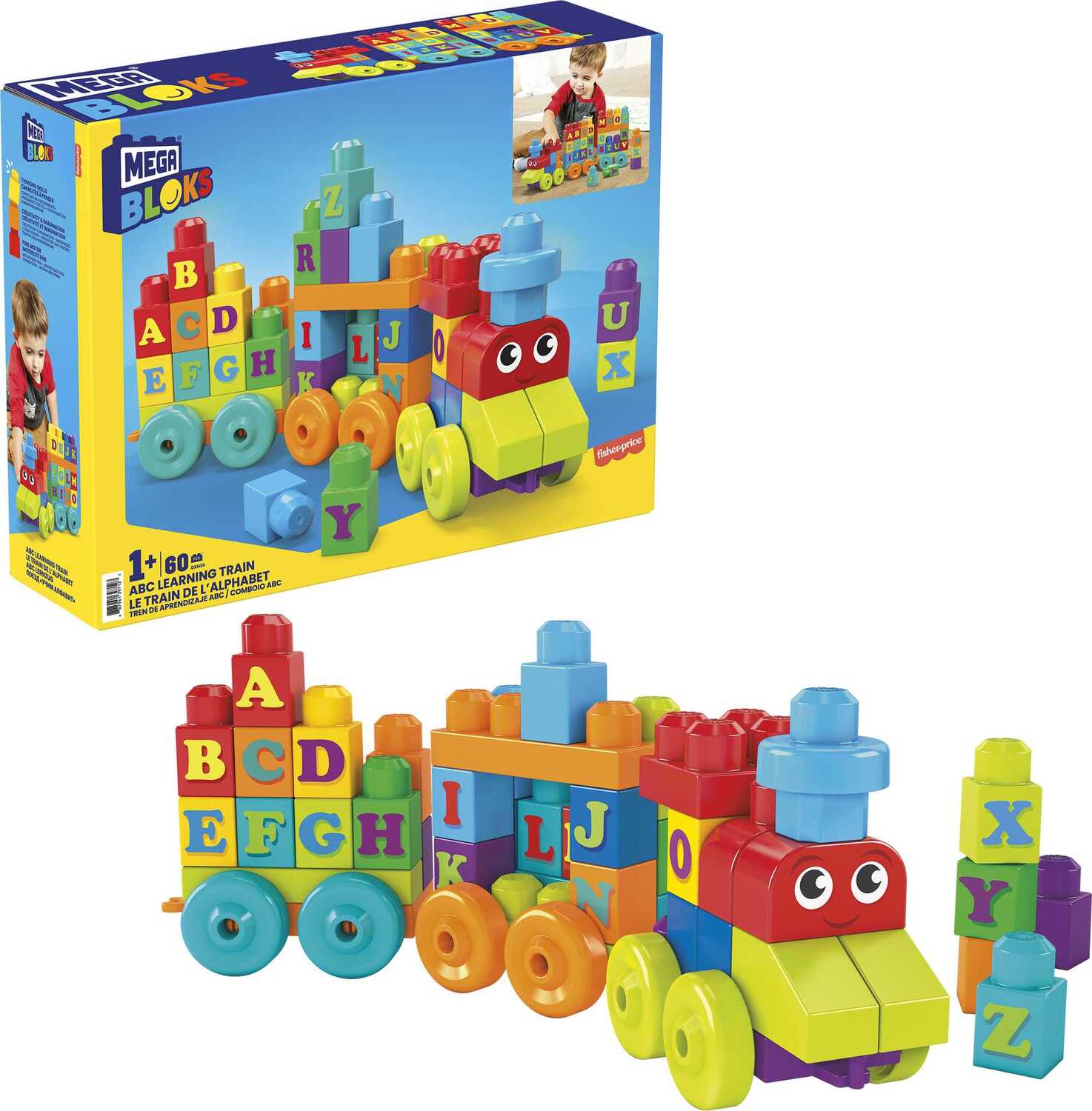 ABC Train Mega Bloks