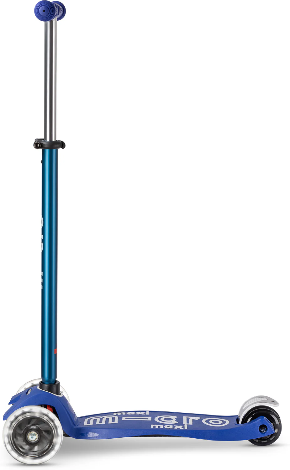 Maxi Deluxe LED Blue and White Scooter - Image 6