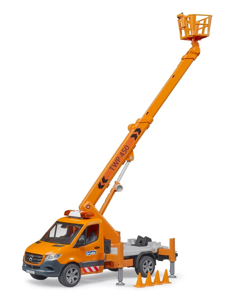 MB Sprinter Service Truck with Crane - Image 2