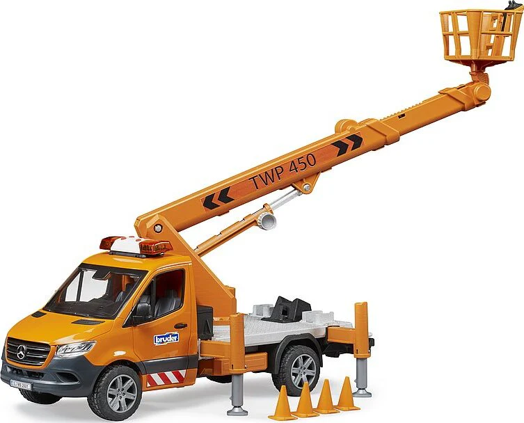 MB Sprinter Service Truck with Crane - Image 3
