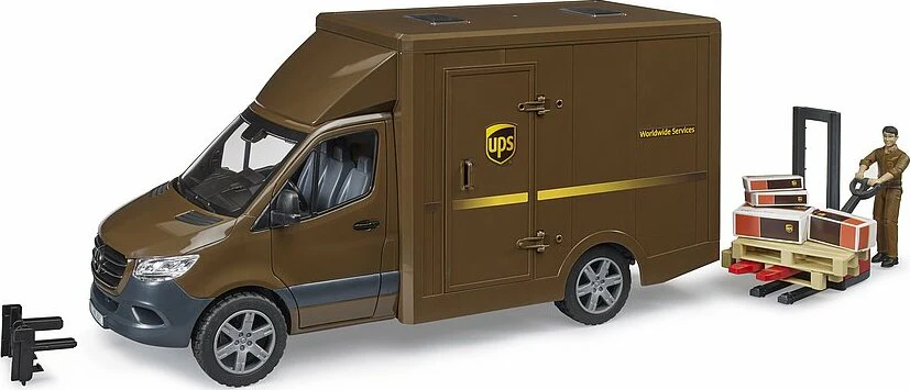 MB Sprinter UPS Truck w/ Pallet Jack - Image 4