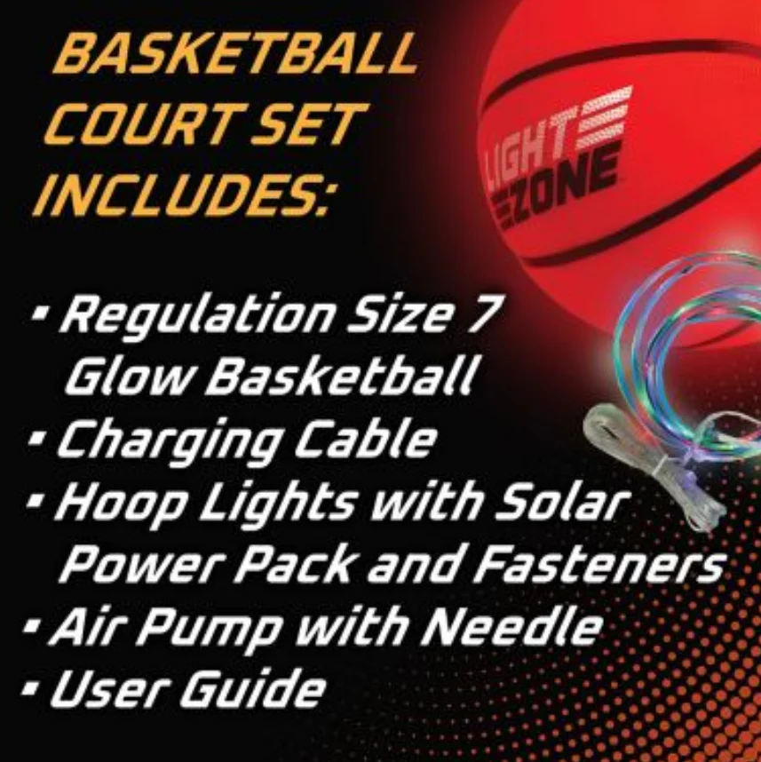 Glow Basketball Court Set - Image 4