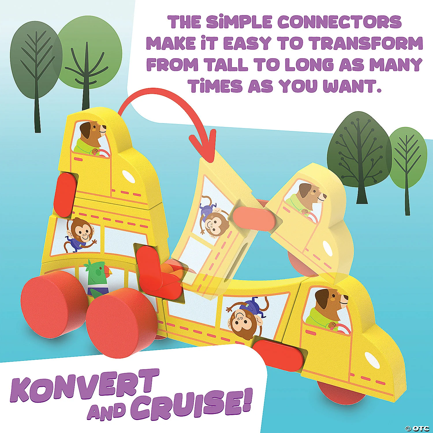 Konvertibles™ Transforming Wooden Cars - Image 3