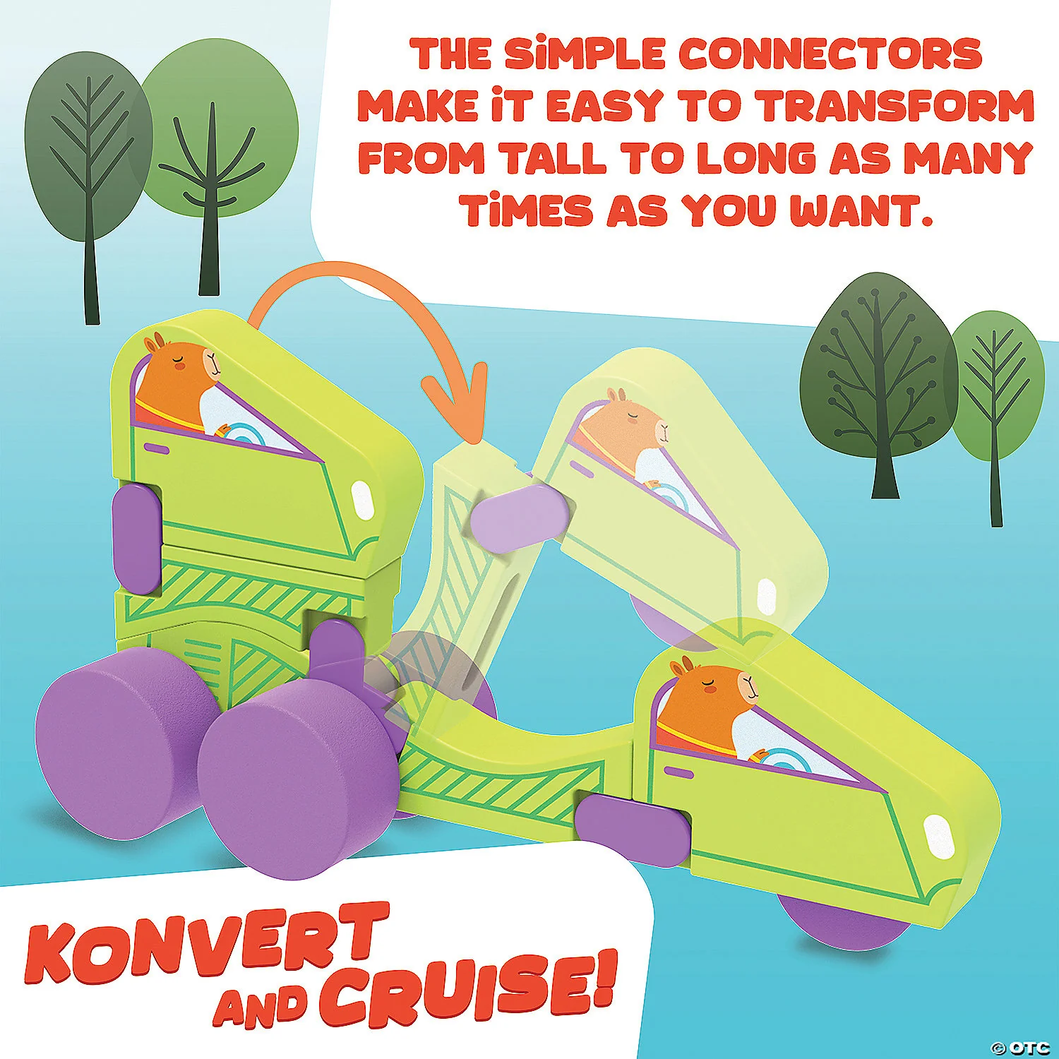 Konvertibles™ Transforming Wooden Trucks - Image 3