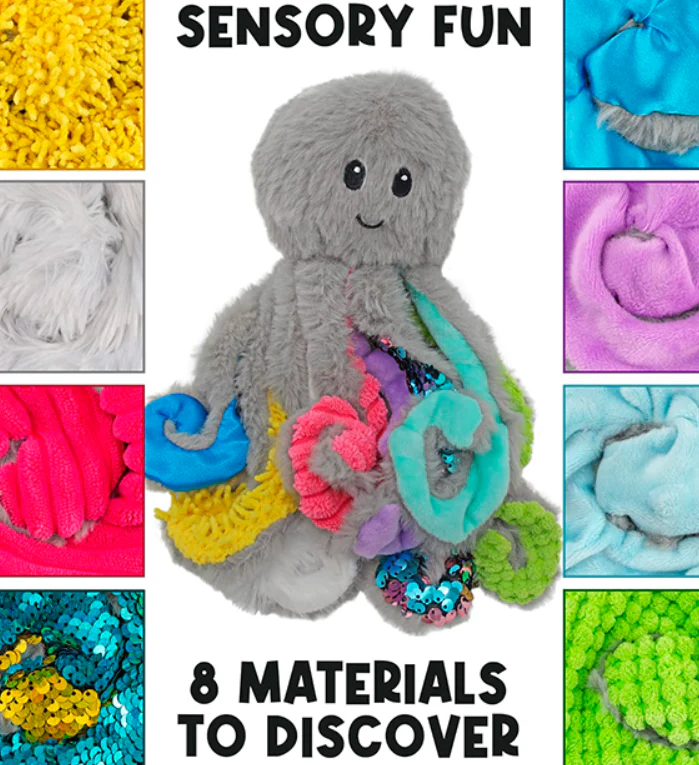Mini Quiggly Sensory Octopus - Image 3