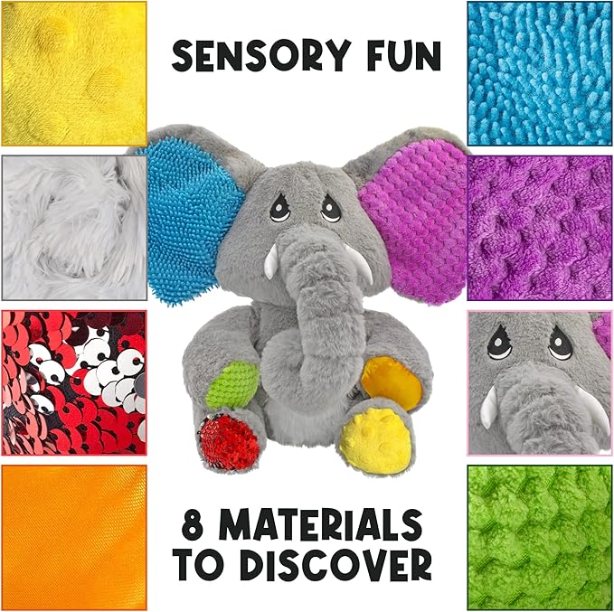 Ellie Weighted Sensory Elephant - Image 4