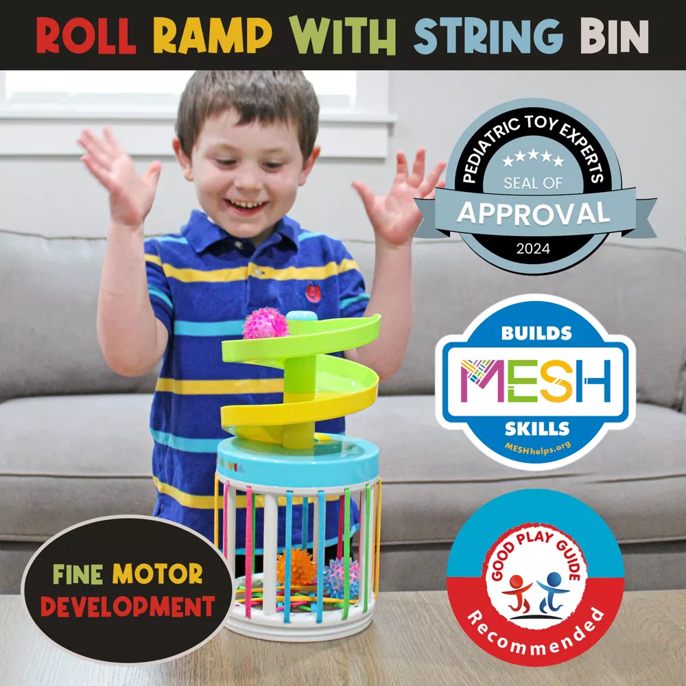 Roll And Drop 3 In 1 Sensory Toy - Image 2