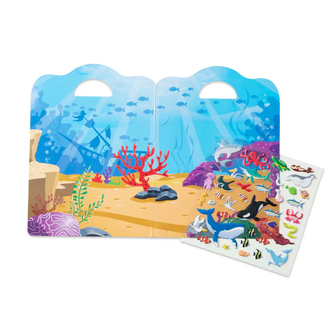 Ocean Puffy Sticker Play Set - Image 2