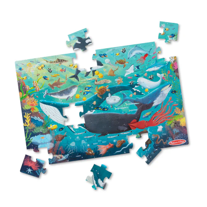Outer Space Glow-in-the-Dark Floor Puzzle – 48 Pieces - Image 6