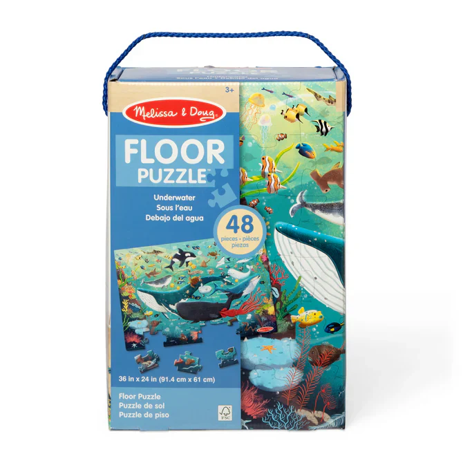 Outer Space Glow-in-the-Dark Floor Puzzle – 48 Pieces - Image 7