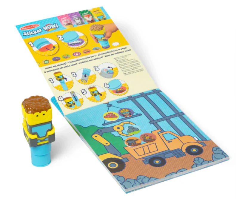 Sticker Wow! Bulldozer - Image 3