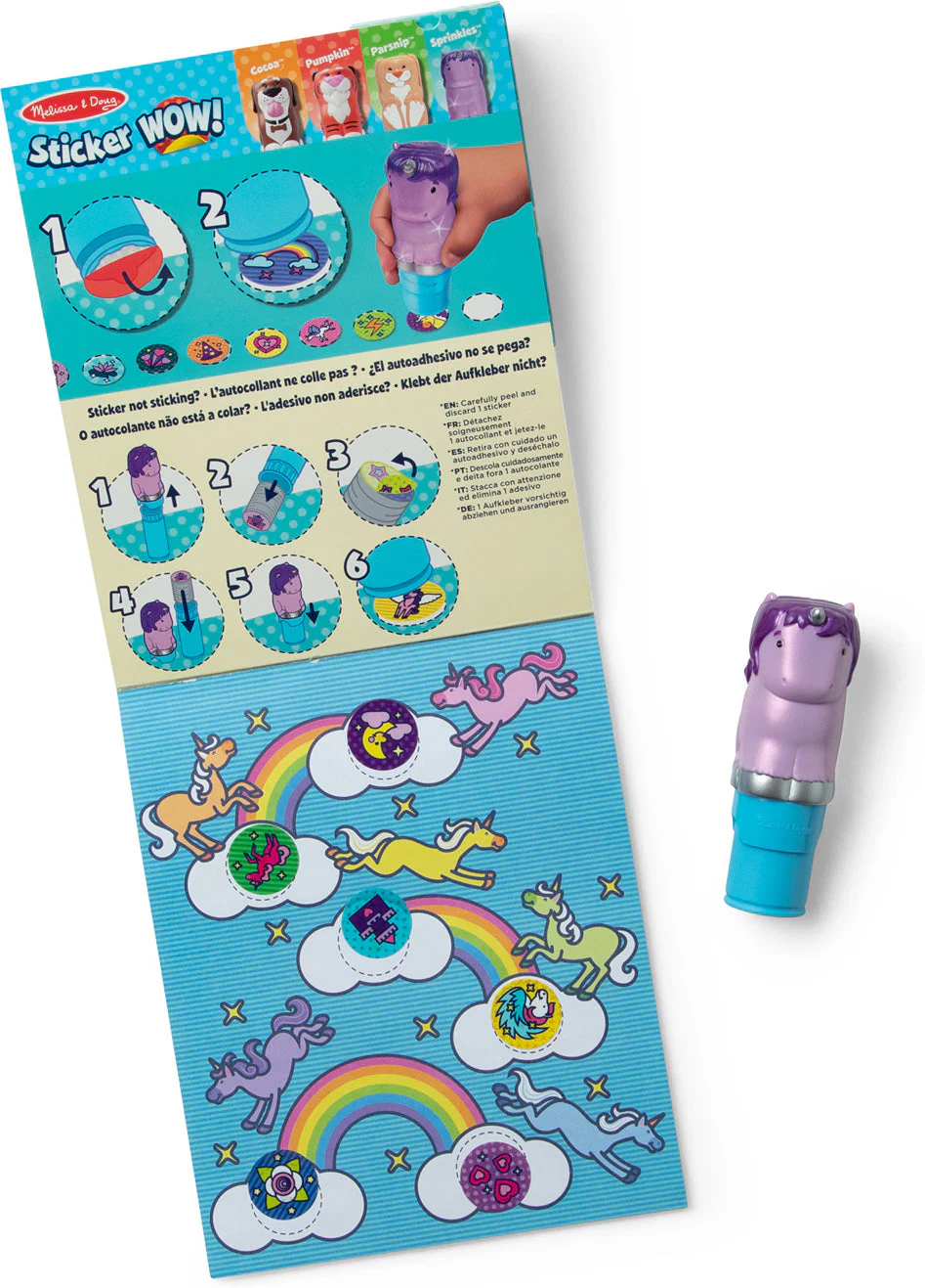 Sticker WOW! Purple Unicorn - Image 6