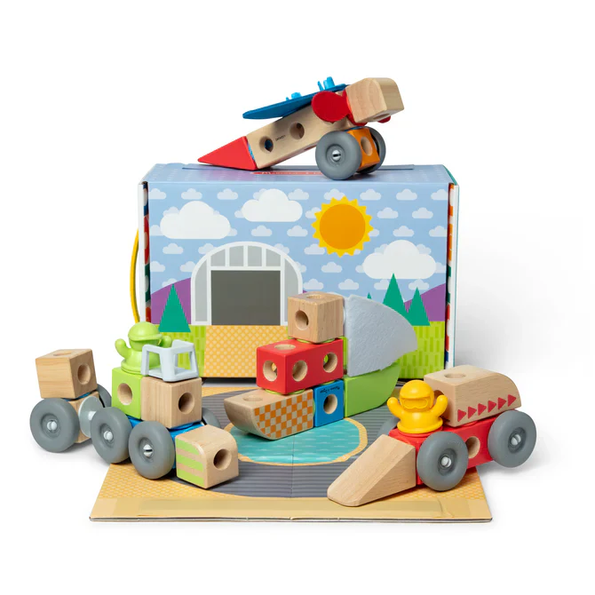 Blockables Vehicles Play Set - Image 5