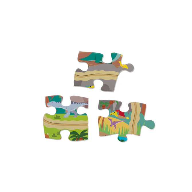 48 pc Dinosaur Adventure Tracks Floor Puzzle - Image 4