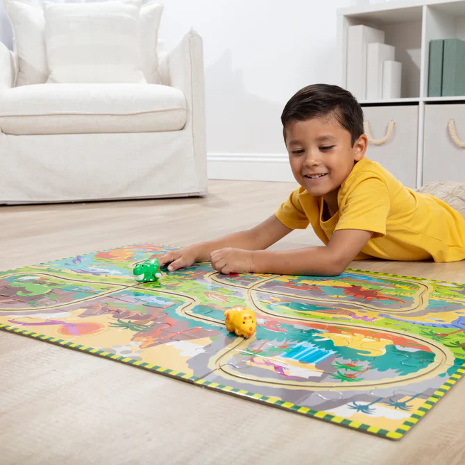 48 pc Dinosaur Adventure Tracks Floor Puzzle - Image 6