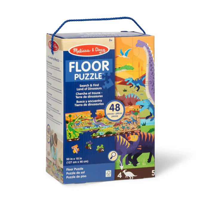 48 pc Land Of Dinosaurs Floor Puzzle