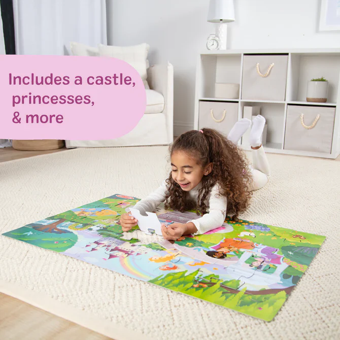 48 pc Fairy Tale Castle Floor Puzzle - Image 4