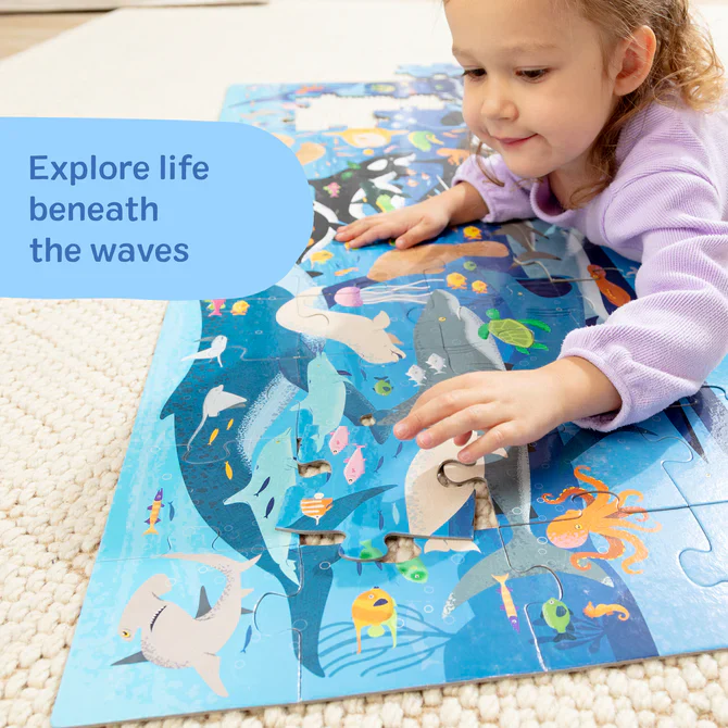 48 pc Beneath The Waves Floor Puzzle - Image 3