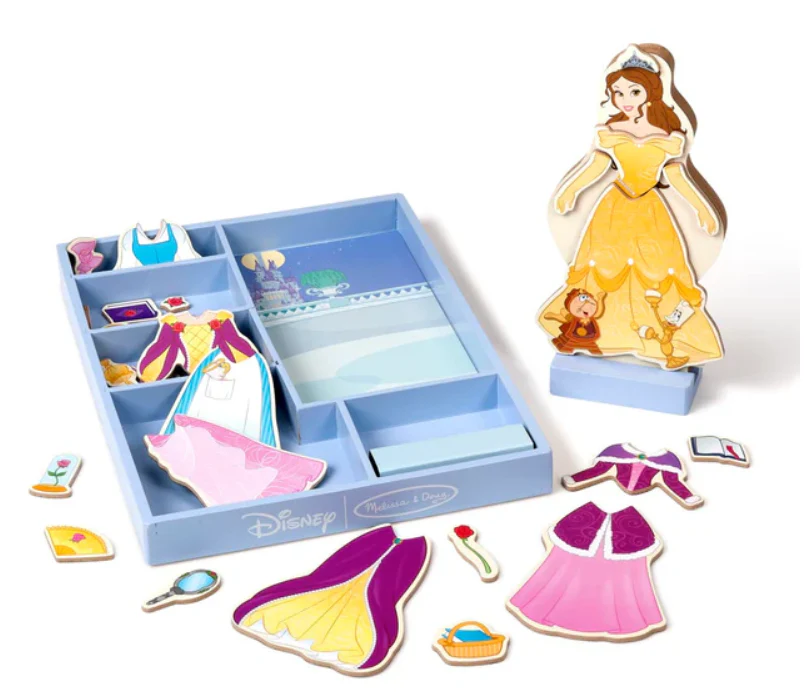 Belle Wooden Magnetic Dress Up - Image 2
