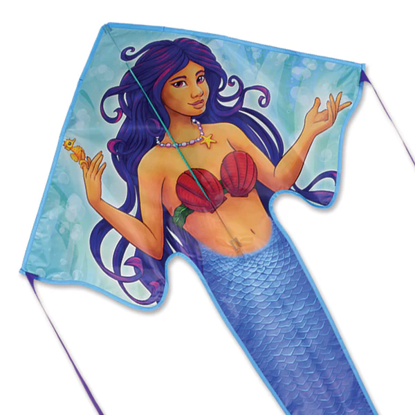 Mermaid Large Easy Flyer Kite