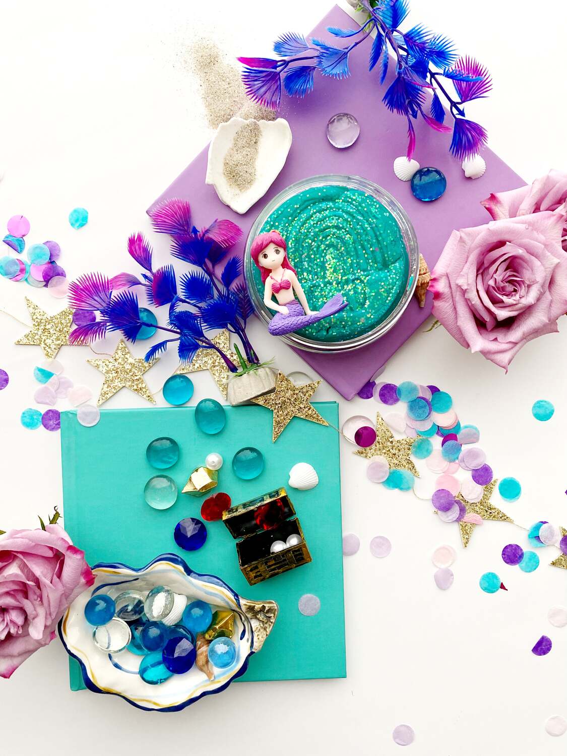 Mermaid Play Dough Kit - Image 4