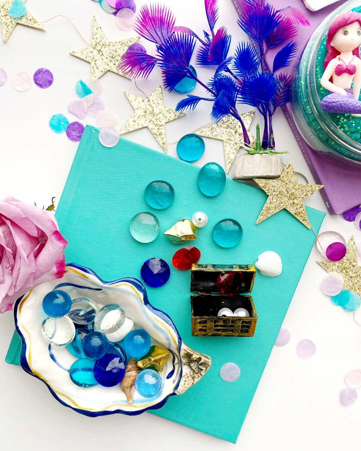 Mermaid Play Dough Kit - Image 6