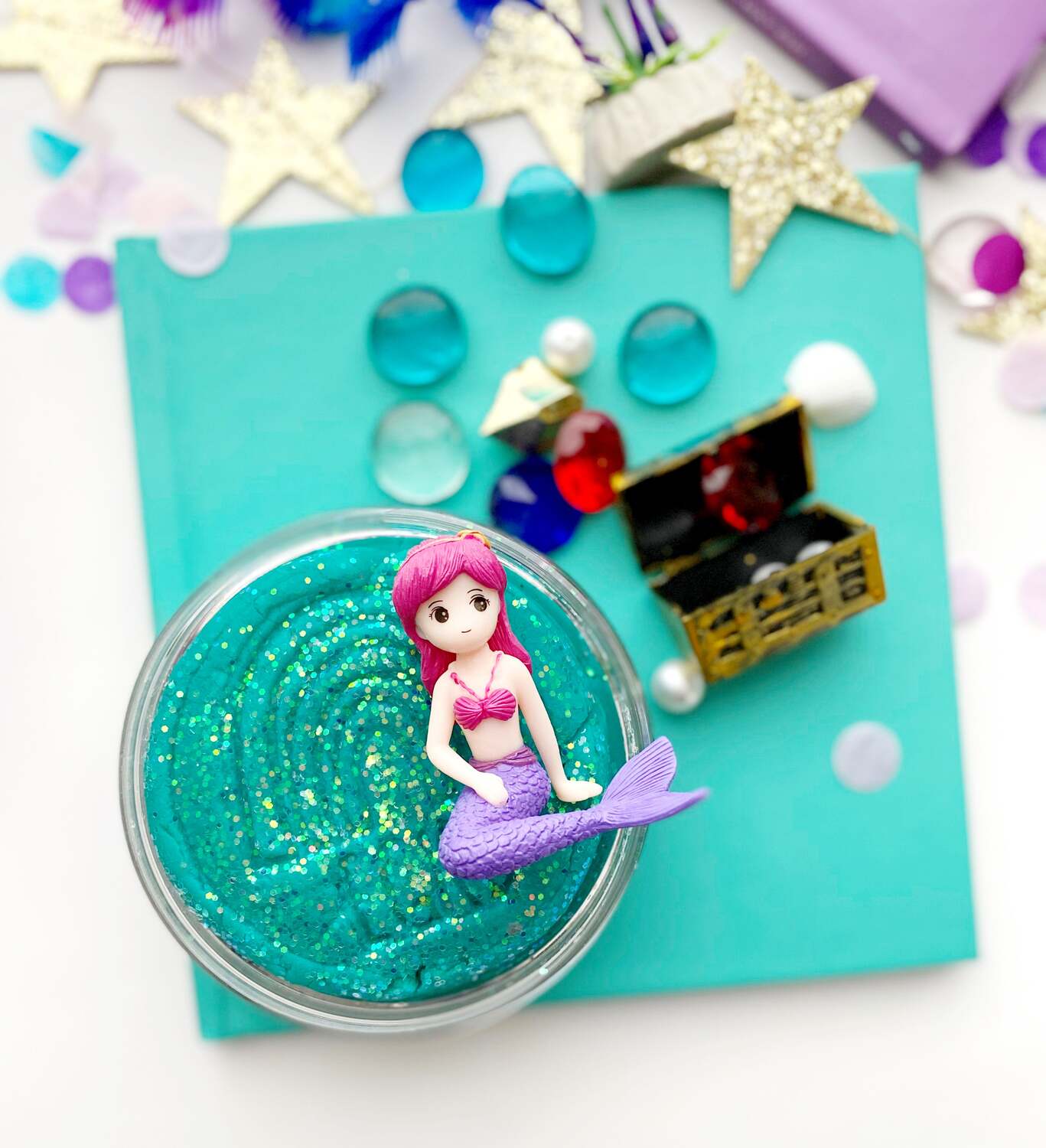 Mermaid Play Dough Kit - Image 8