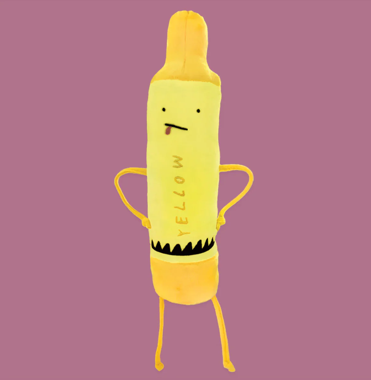 The Day the Crayons Quit 12" Plush - Yellow Crayon