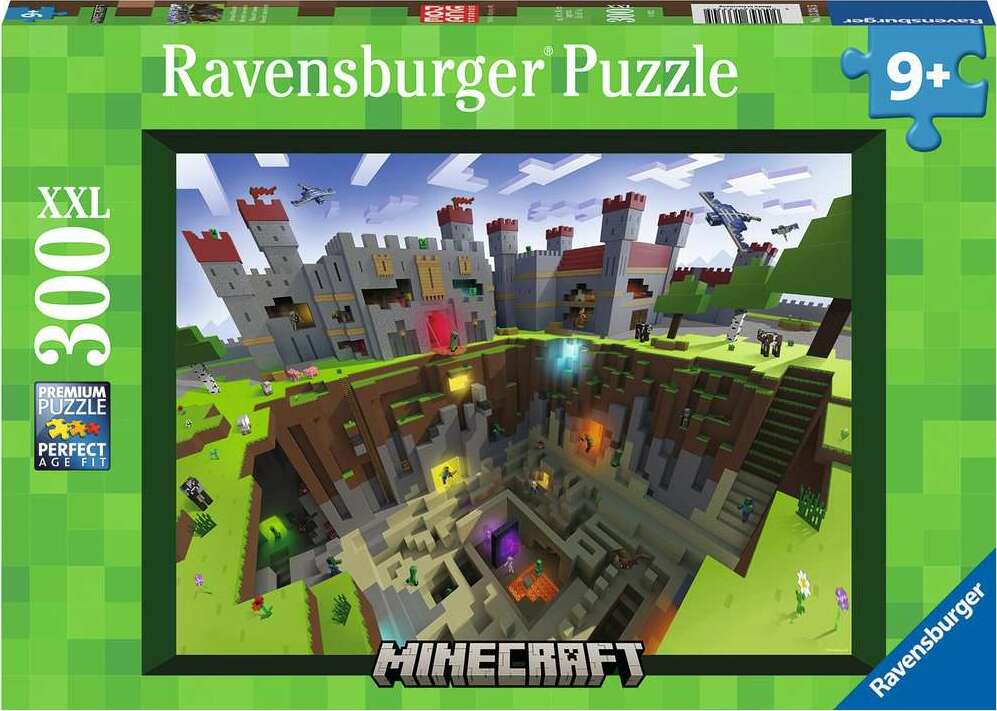 300 pc Minecraft: Cutaway Puzzle