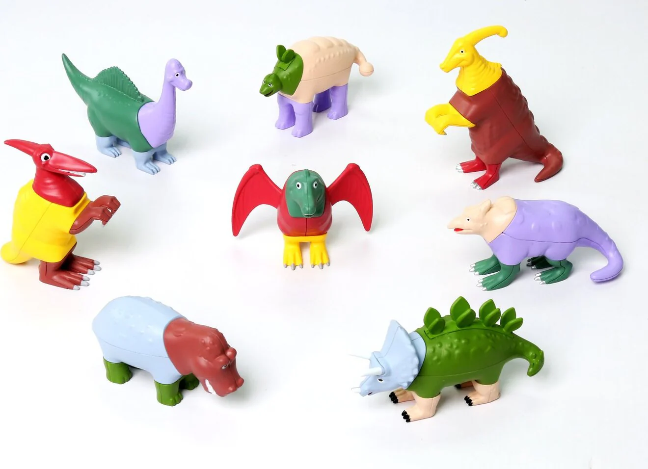 Mini Magnetic Mix or Match Animals Dinosaurs Deluxe - Image 2