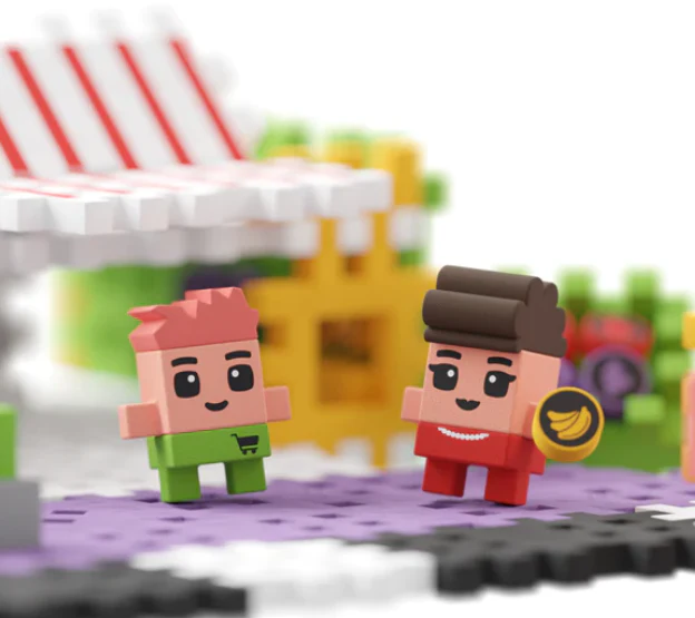 Mini Waffle City - Shop - 148pcs - Image 3