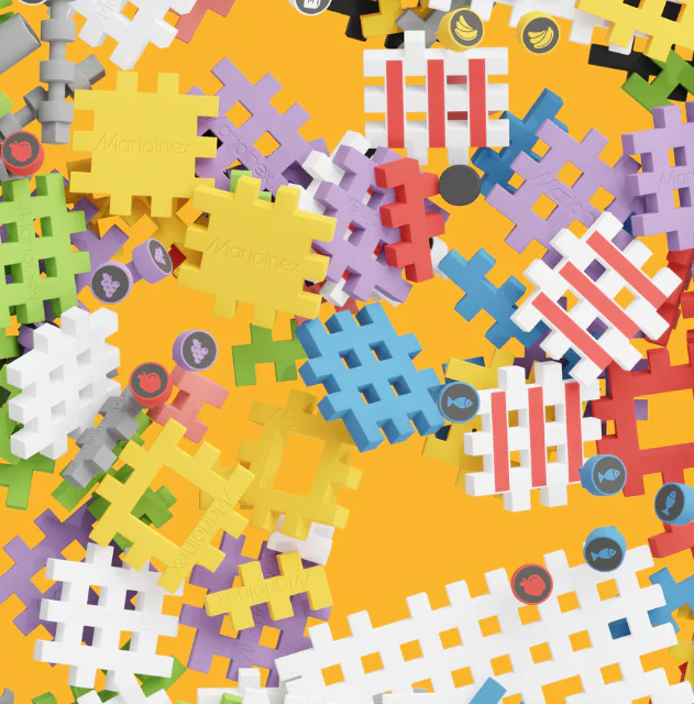 Mini Waffle City - Shop - 148pcs - Image 5