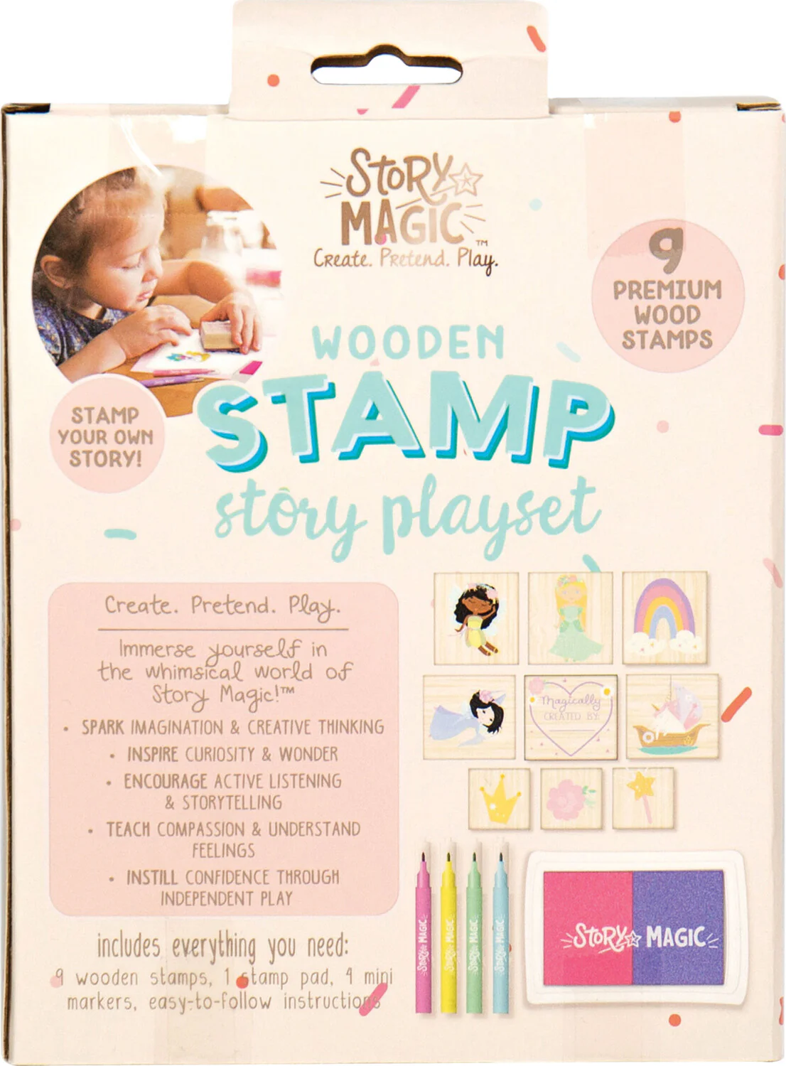 Mini Wooden Stamp Set - Image 4