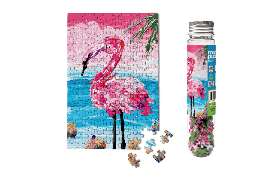 150 pc Flamingo Micro Puzzle
