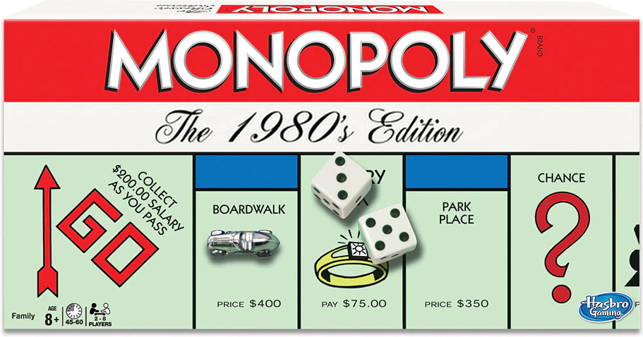 Monopoly The 1980's Edition Board Game - Image 2